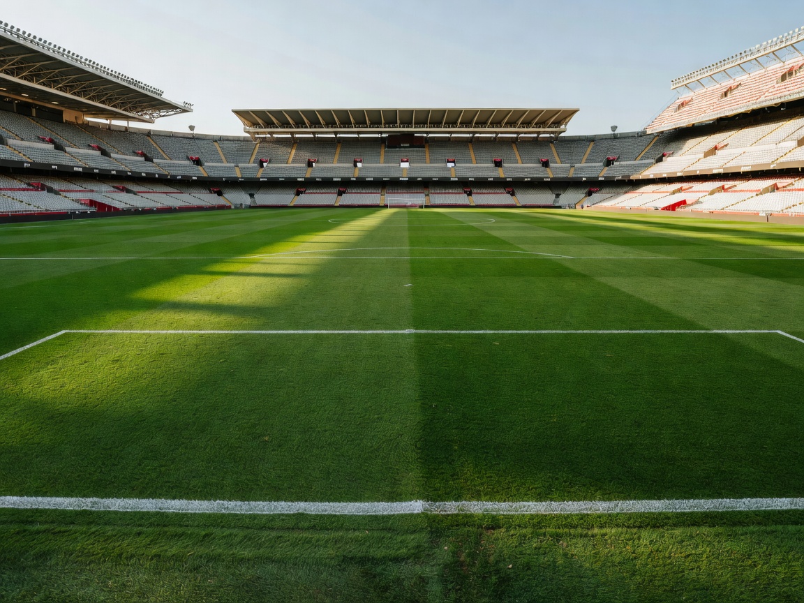 Ramon Sanchez Pizjuan stadium pitch in Seville